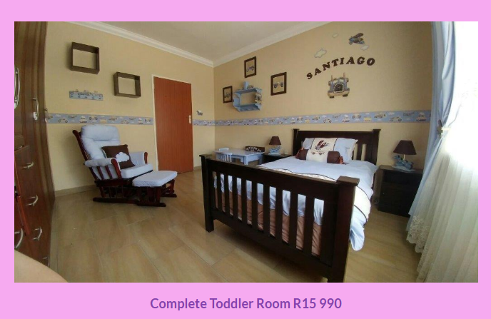 Complete toddler room